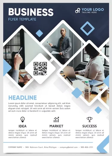 flyer pour une entreprise